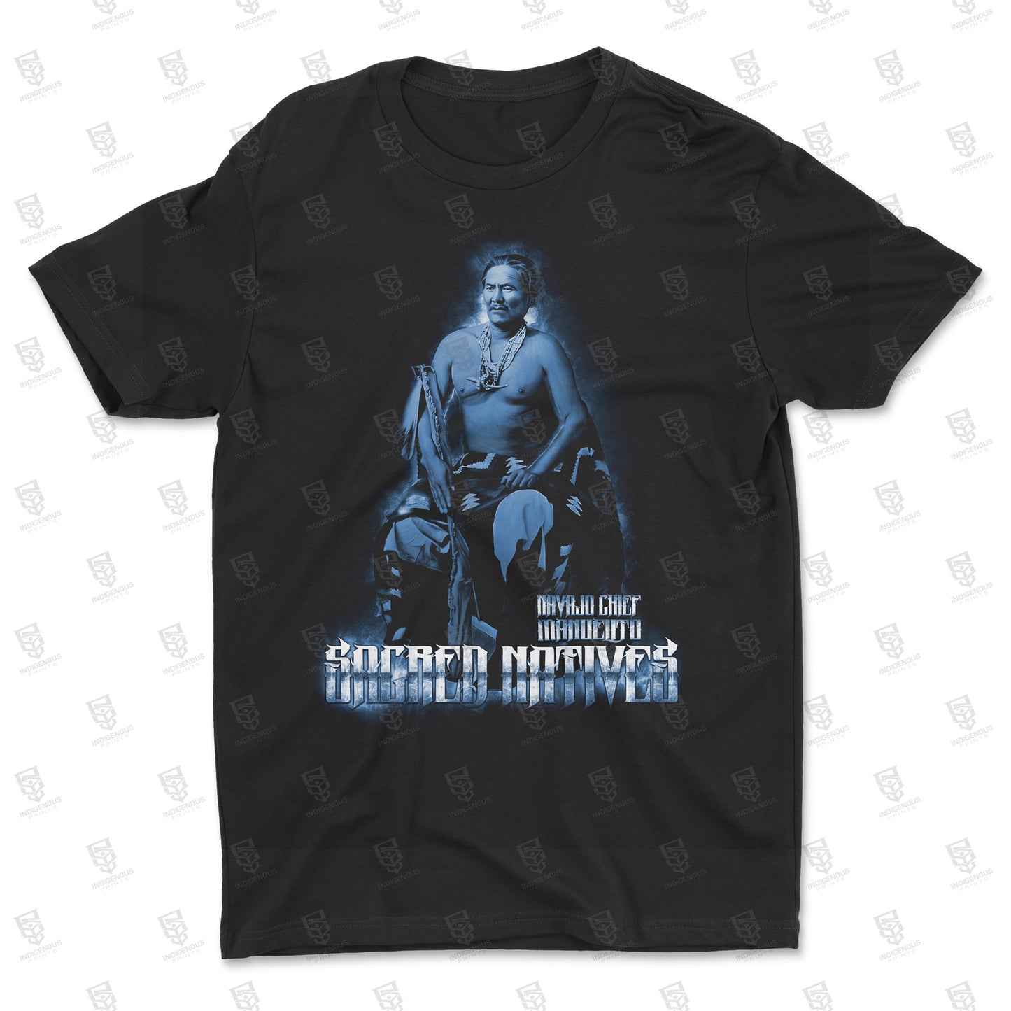 Sacred Natives - Manuelito Shirt (Blue)