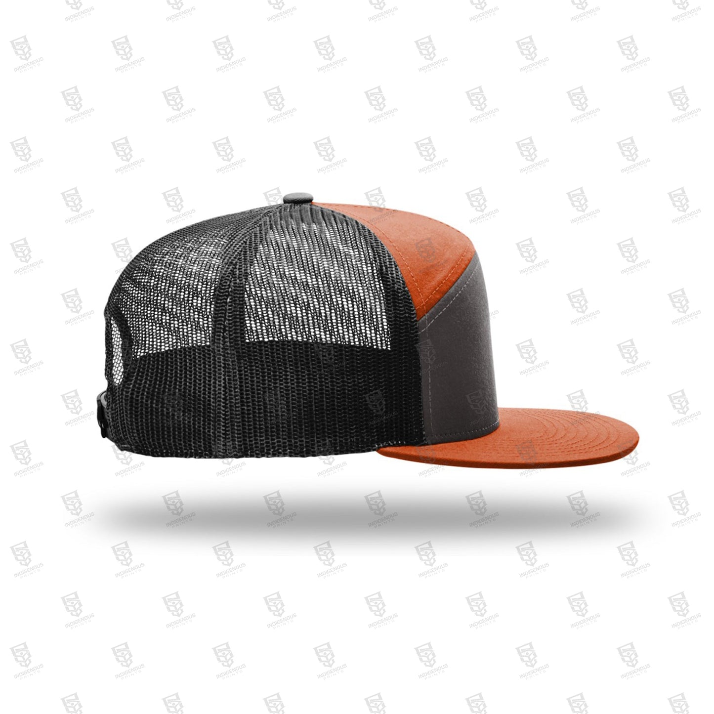 Indigenous Pride Leather Snap Back Hat