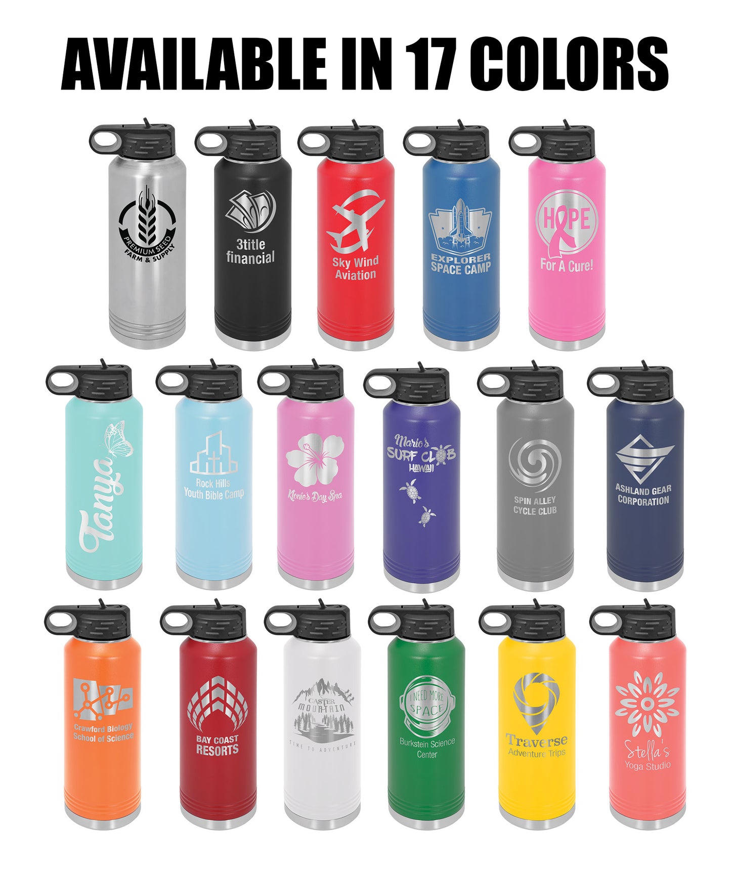 Native AF - 40 oz Water Bottle Tumbler