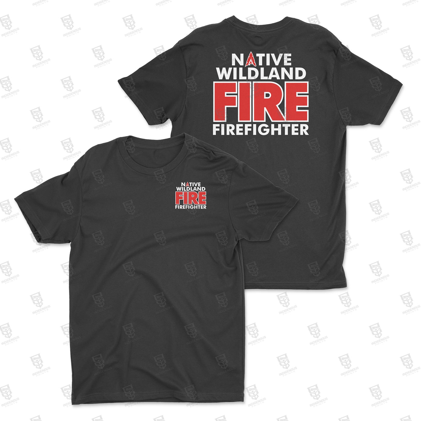 Native WildLand  Fire Fighter Shirt