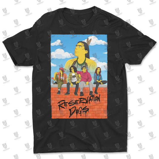 Reservation Dogs Simpsons Mashup Cover
